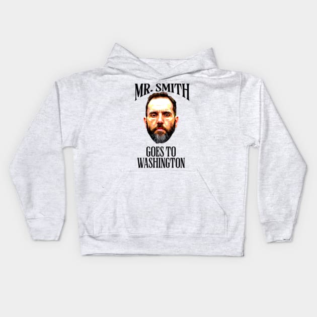 Jack Smith - Mr. Smith Goes to Washington Kids Hoodie by Classified Shirts